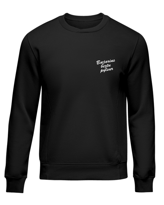 Black Bæjarins Beztu sweatshirt