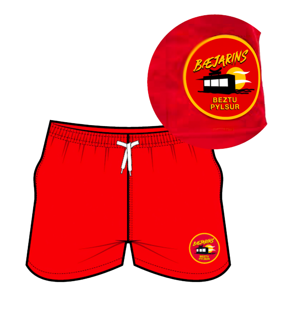 *𝗡𝗘𝗪* Retro-style swimshorts